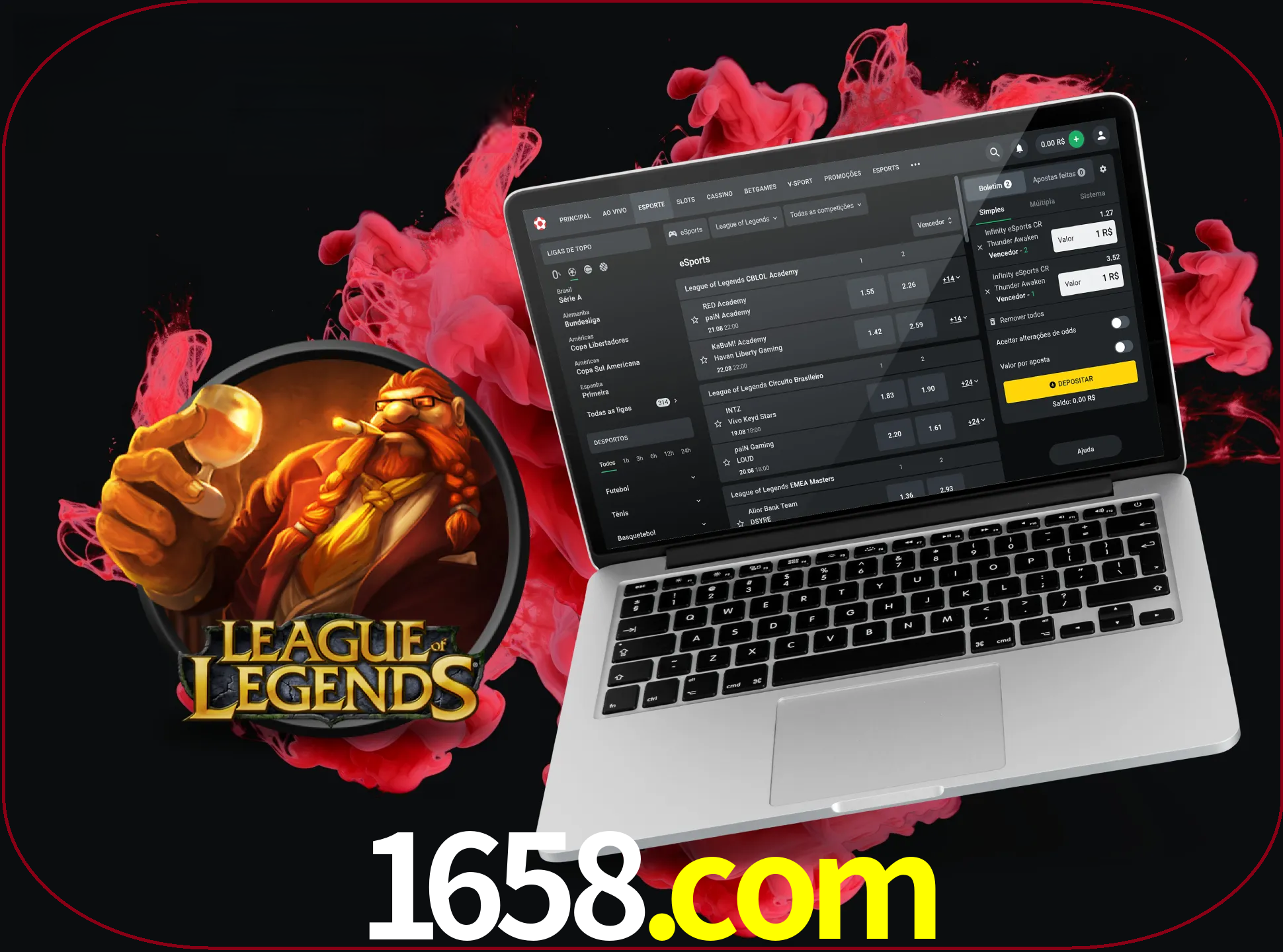 Se é um fã deste jogo, muitos torneios fantásticos que o vão surpreender estão disponíveis no 1658.