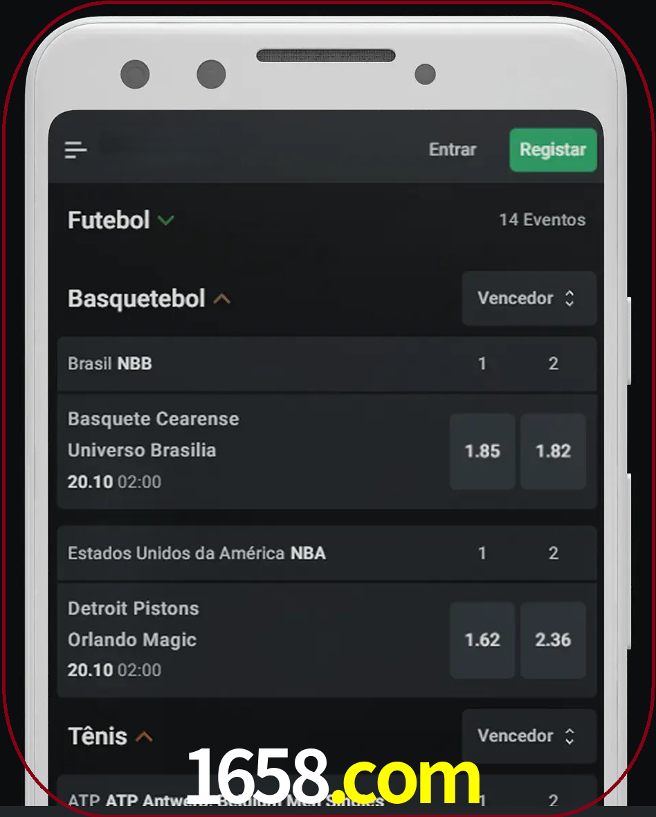 Aposte e assista aos esportes em formato ao vivo.